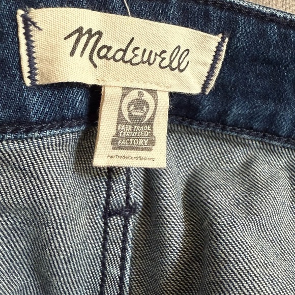 Madewell The Perfect Vintage Wide-Leg Jeans Women’s Size 32 Dark Wash - Picture 8 of 8